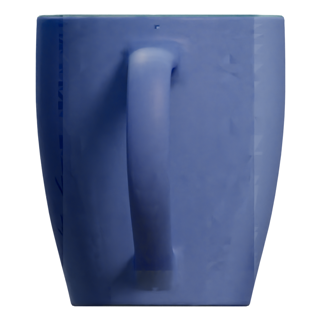 Left view of the Blue Mug 3D model