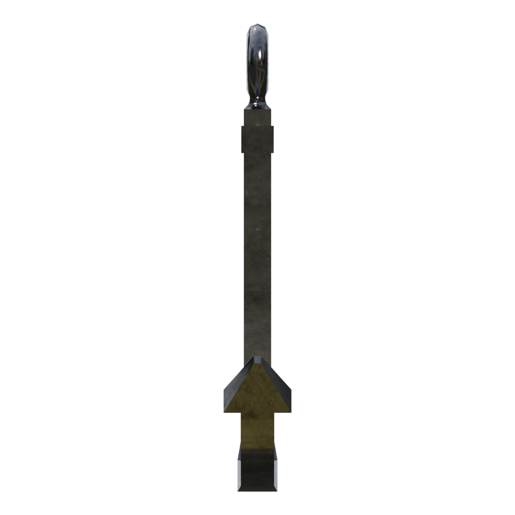 Right view of the Anchor 3D model