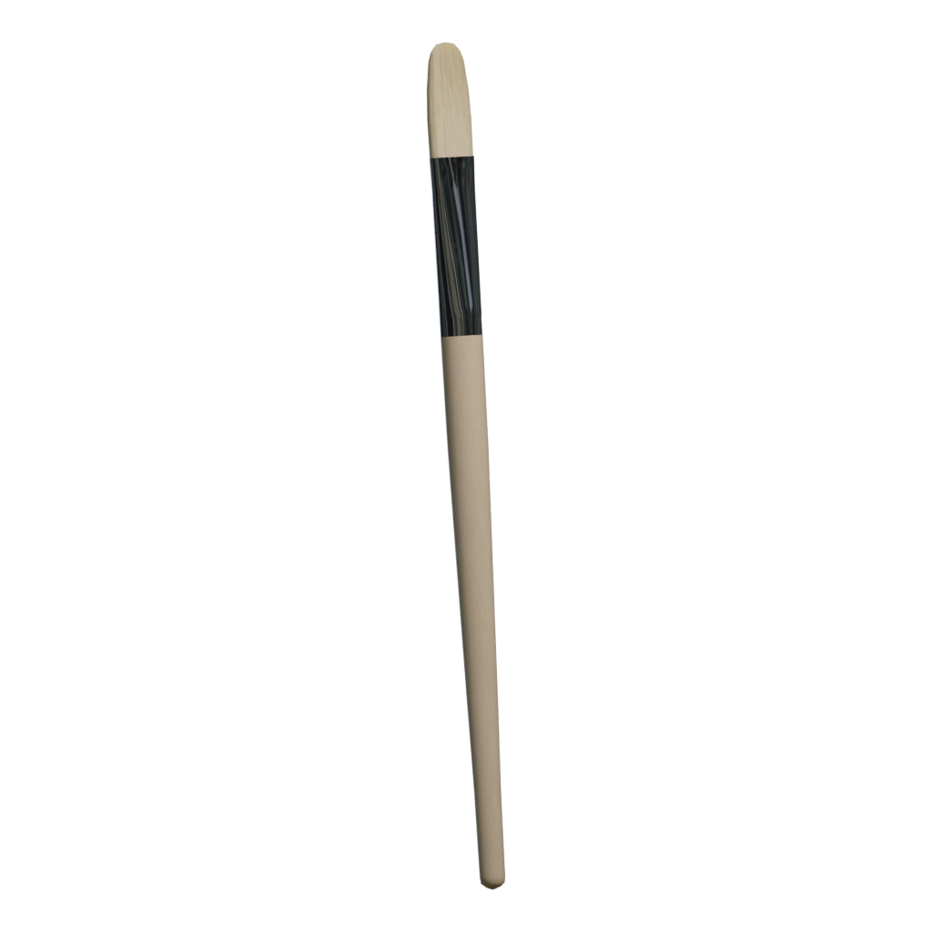 Right view of the Paintbrush 3D model