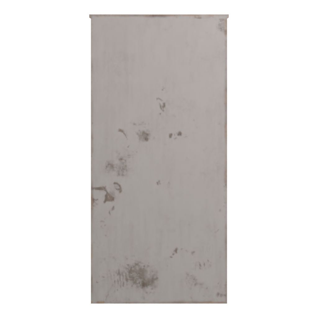 Back view of the Shelf 3D model
