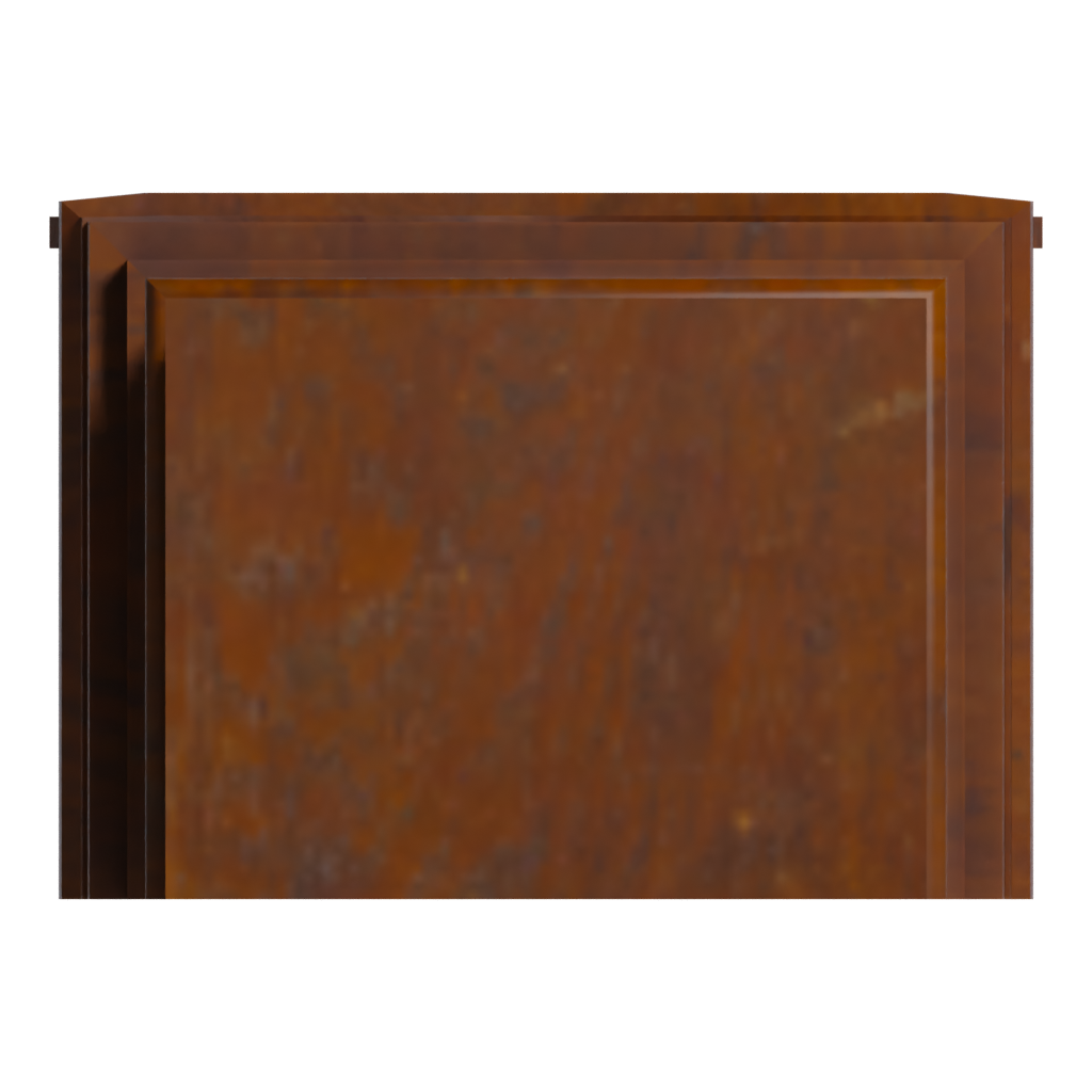 Bottom view of the Carrillon 3D model