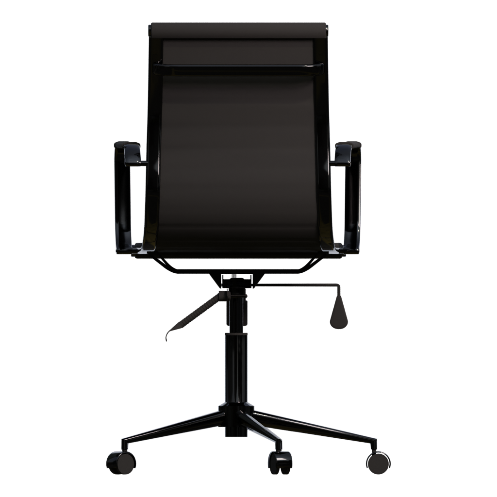 Front view of the Sandalye 3D model