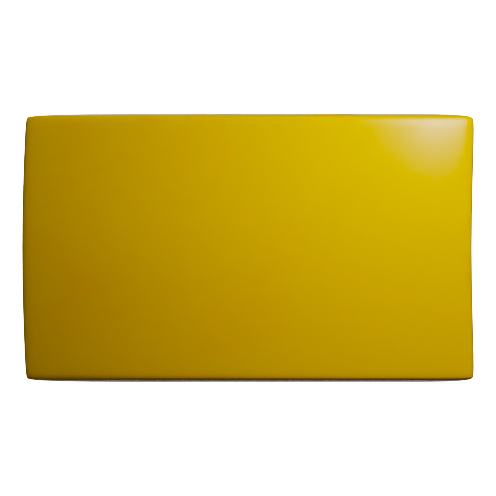Back view of the Door Stopper Cheese 3D model
