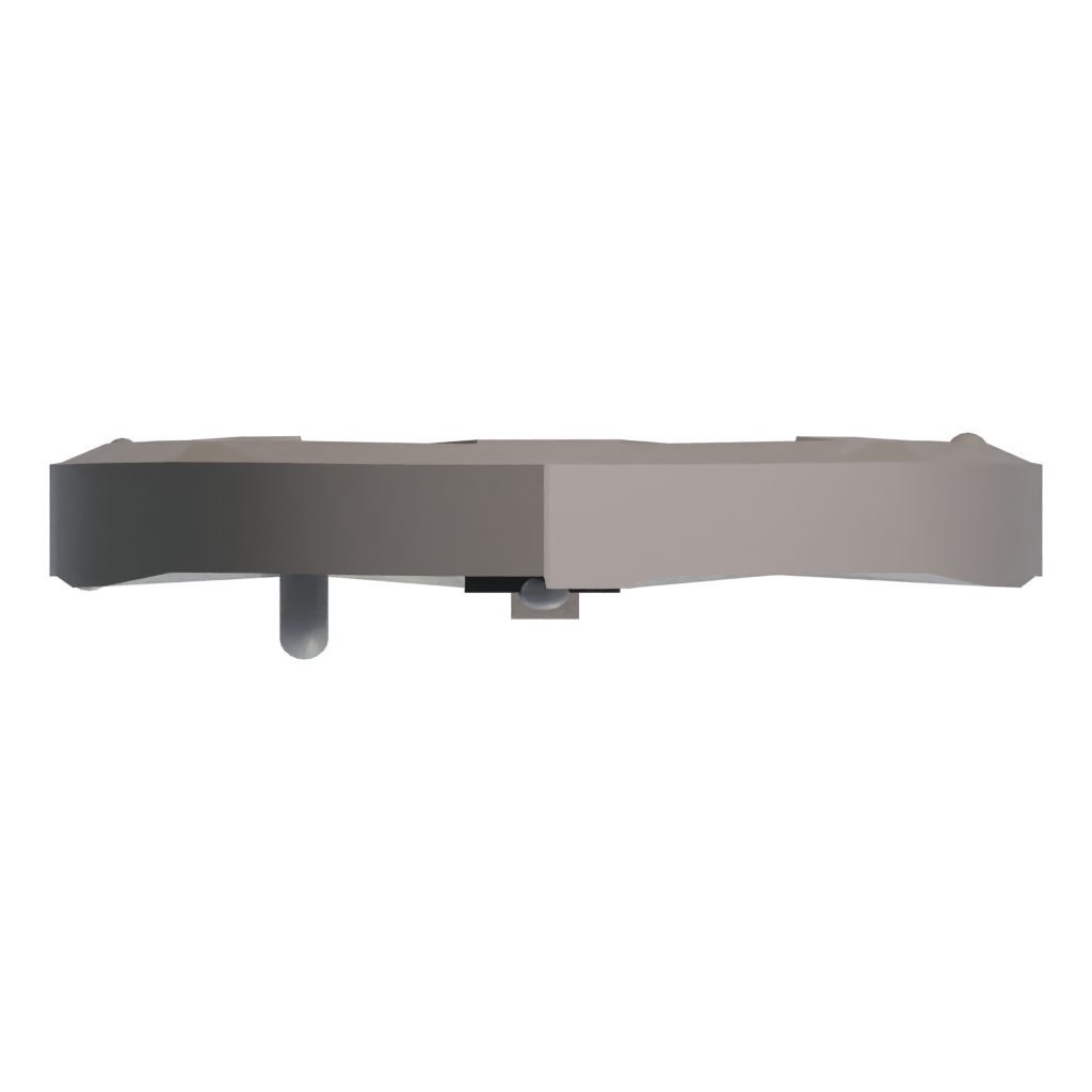 Bottom view of the The Legend Of Zelda Vol2 3D model