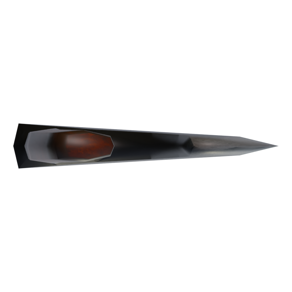 Bottom view of the Axe By Rayzer1337 3D model