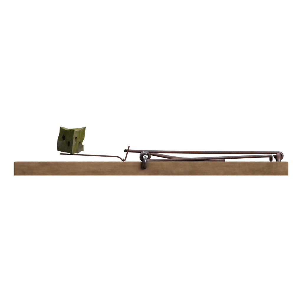 Right view of the Mousetrap 3D model