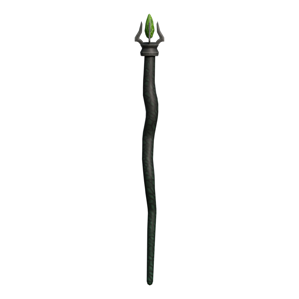 Back view of the Scepter 3D model