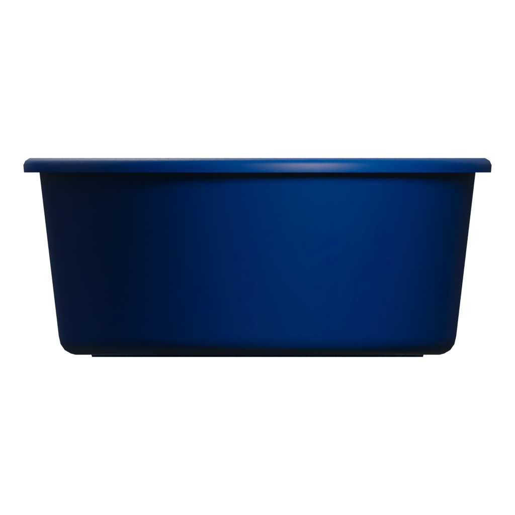 Right view of the Plastic Wash Basin 3D model
