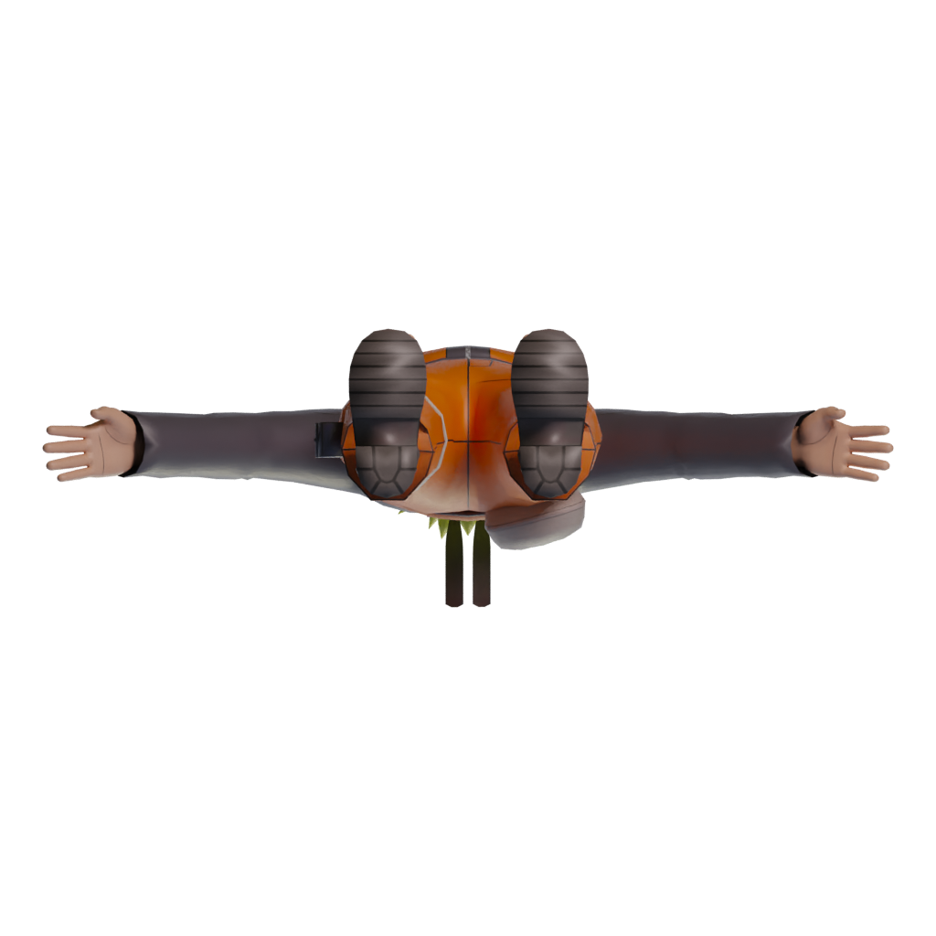 Bottom view of the Naruto Shippuden Rasengan Shuriken 3D Model Animated Boy Kid Boruto Anime Manga Japan TV 3D model