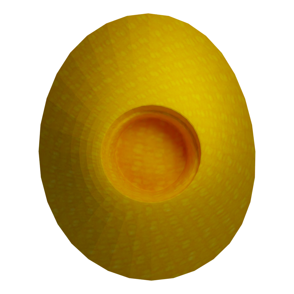 Bottom view of the Cowboy Hat 3D model