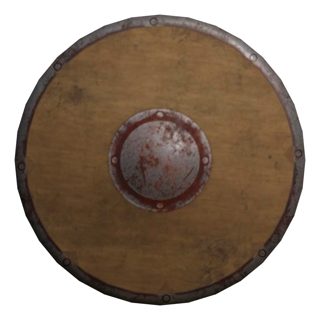Front view of the Shield 3D model