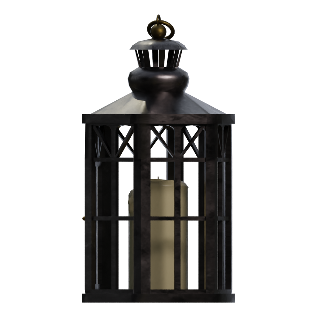 Left view of the Lamp 3D model