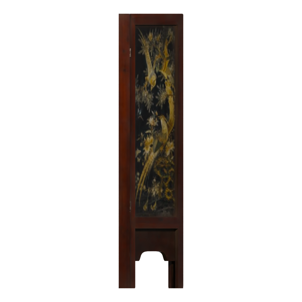 Left view of the Chinese Screen Panels 3D model