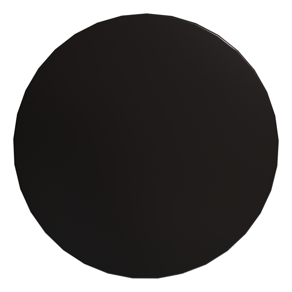 Bottom view of the Microphone 3D model