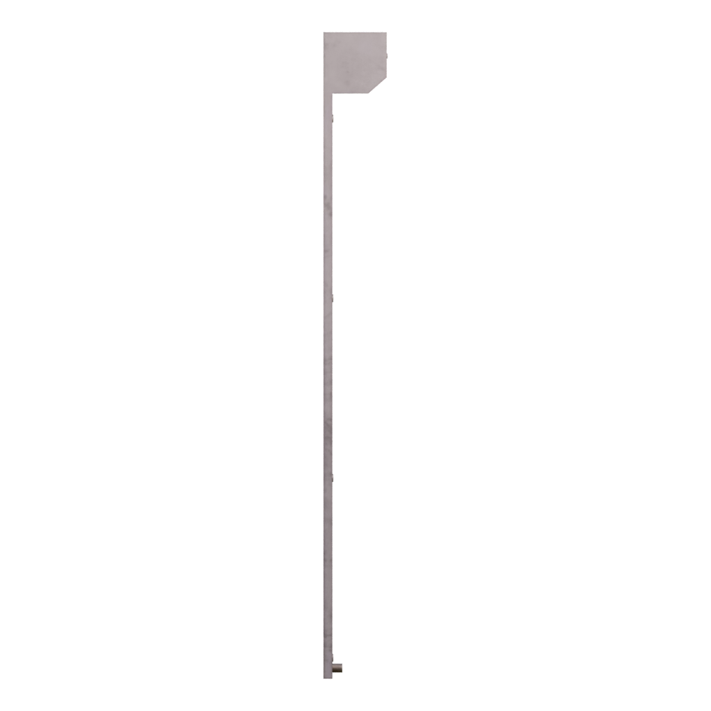 Right view of the Rollershutter Window 3D model