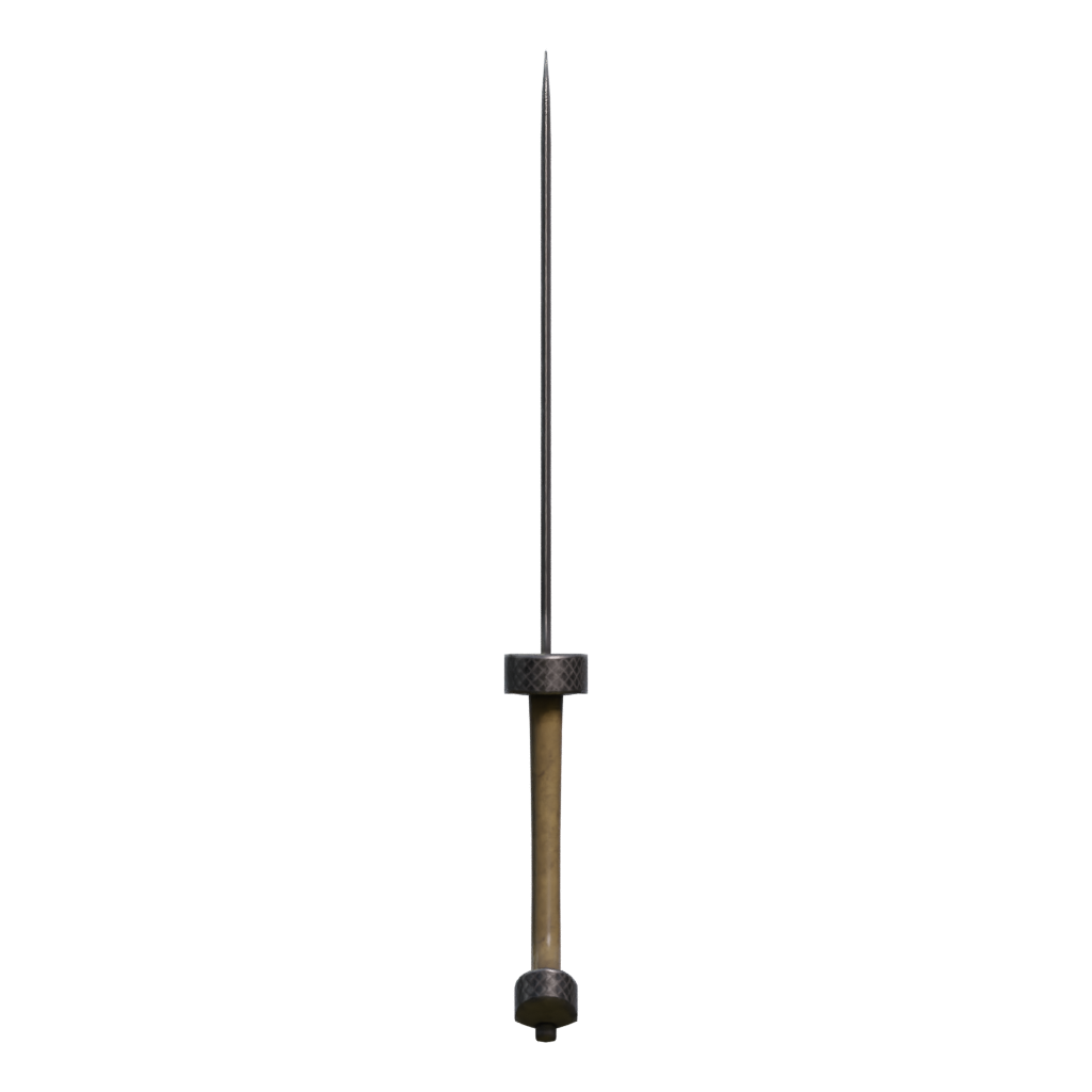 Right view of the Bone Knife 3D model