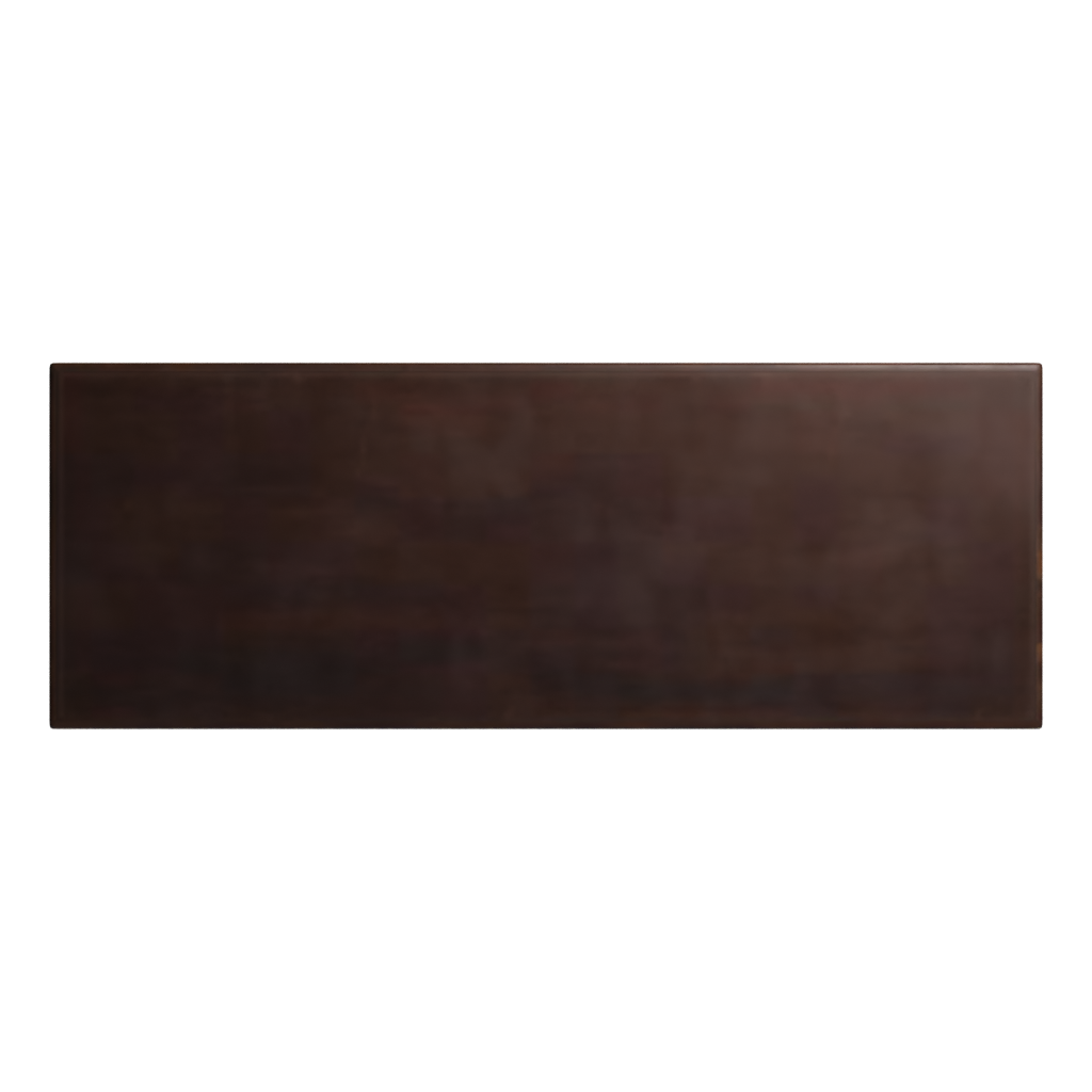 Bottom view of the Mantel Clock 3D model