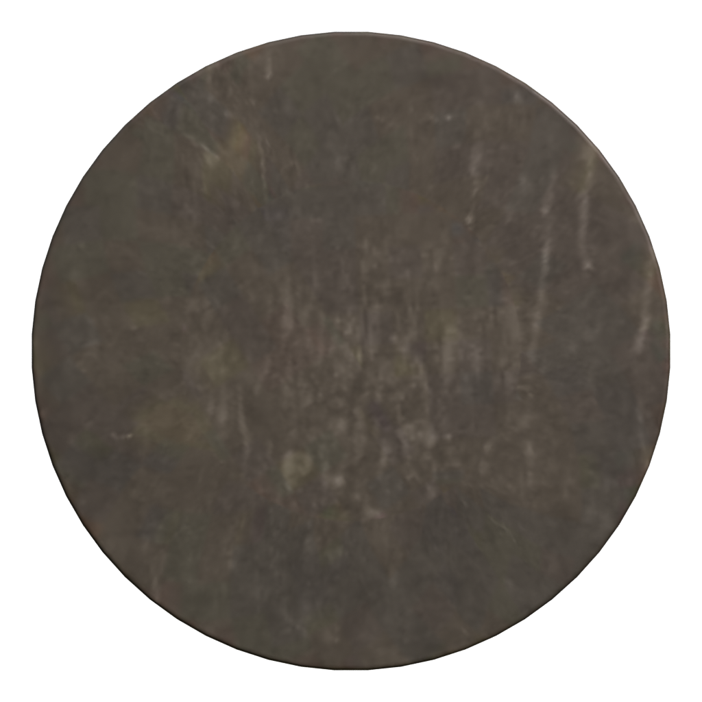 Back view of the Dartboard 3D model