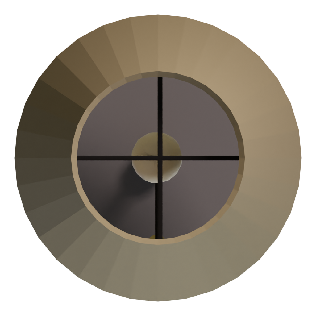 Top view of the Lamp 3D model