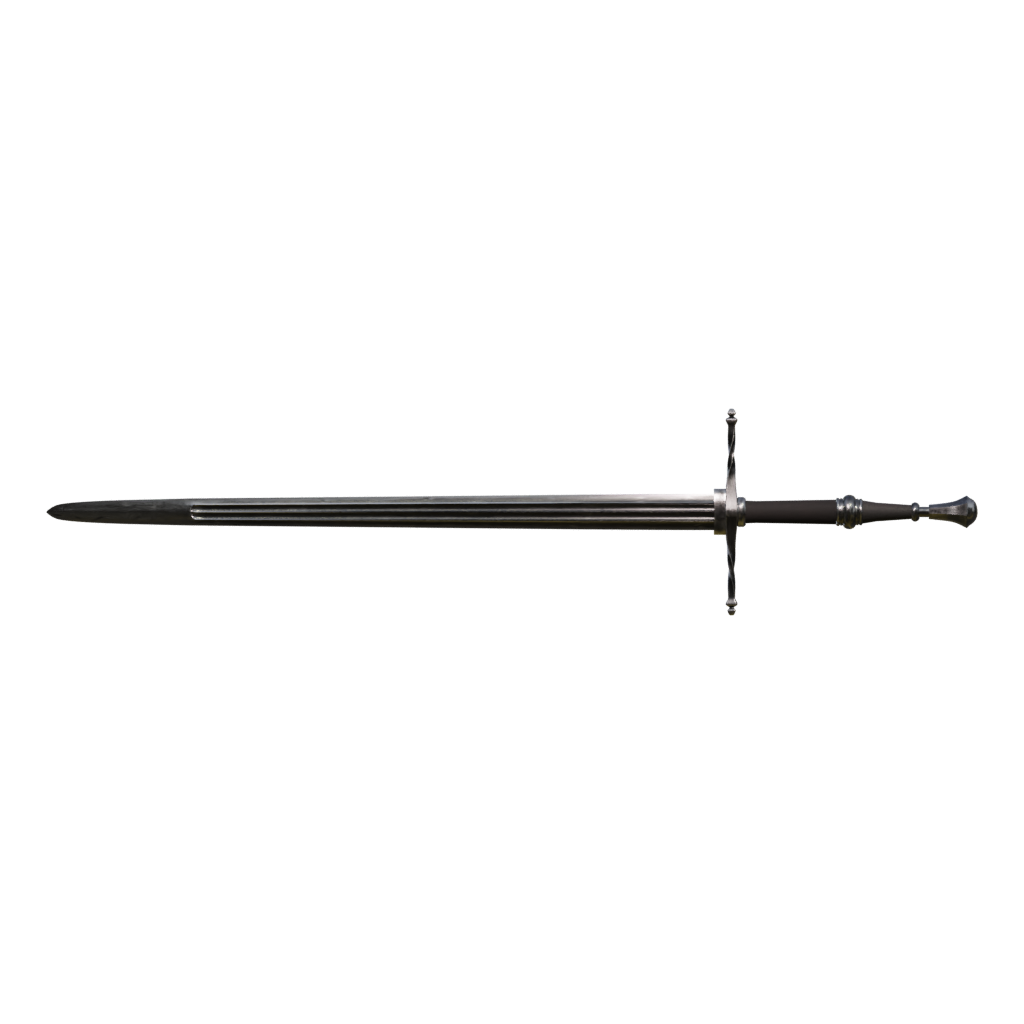 Front view of the Sword 3D model
