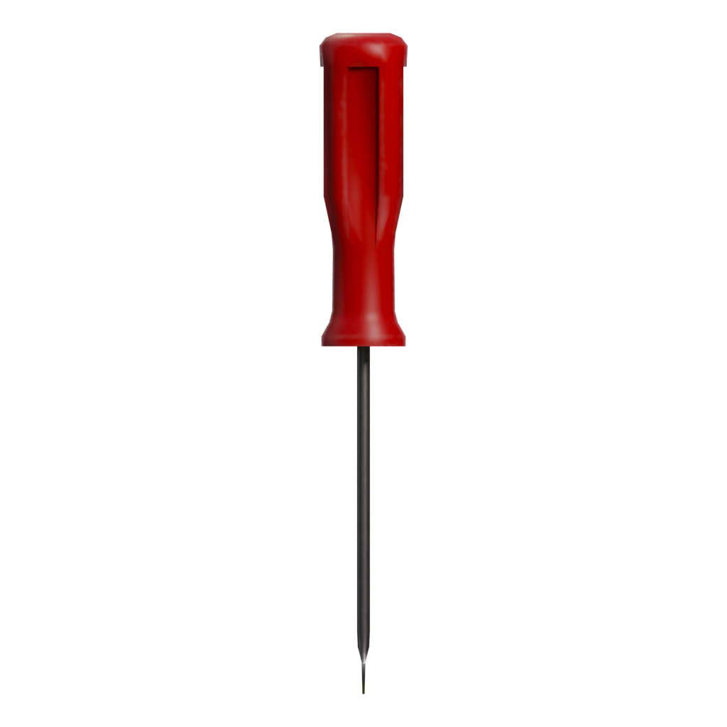 Right view of the Screwdriver 3D model