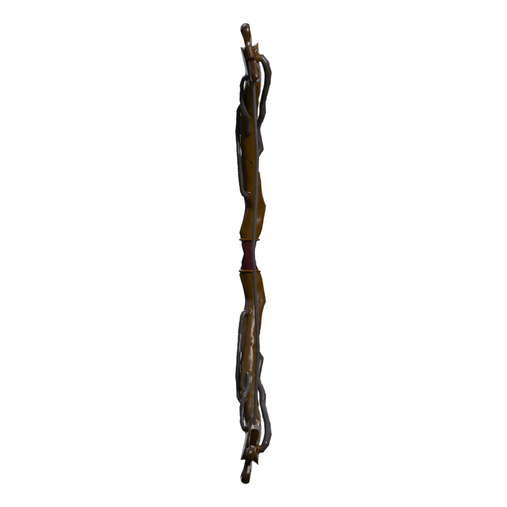 Right view of the Bow Archer 3D model