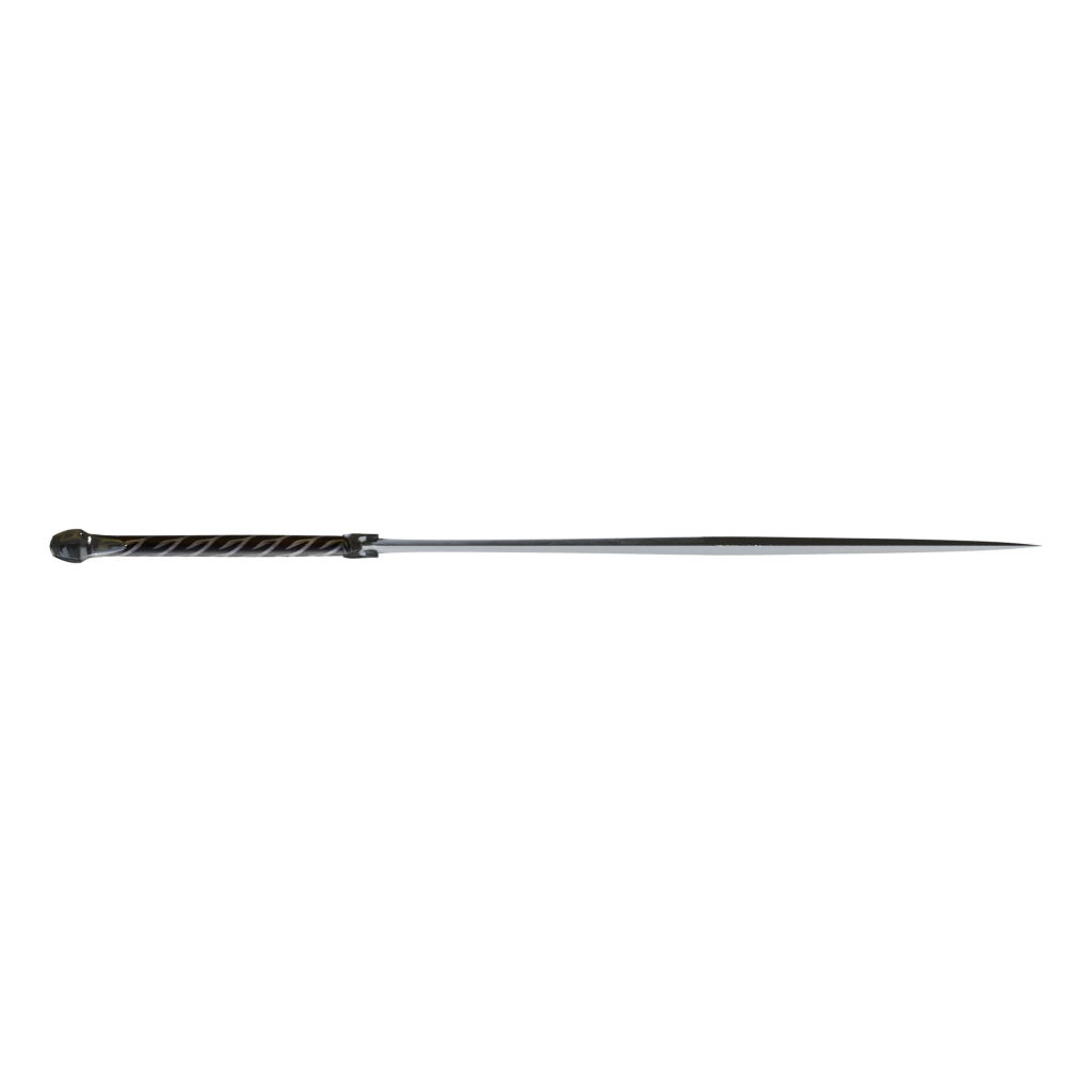 Bottom view of the Sting Sword 3D model