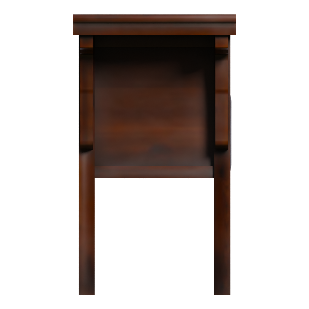 Right view of the Chinese Commode 3D model