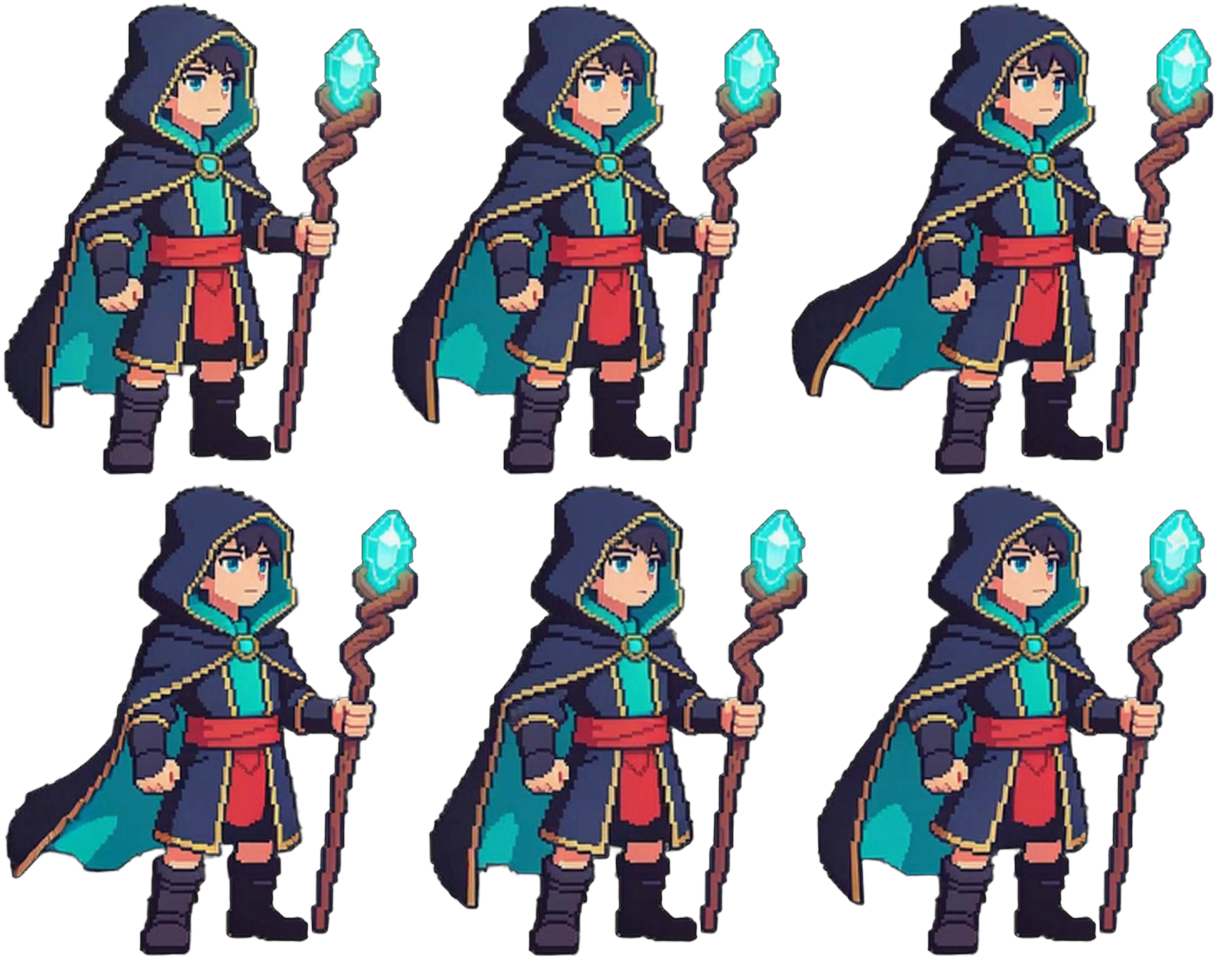 Character animation style reference 18