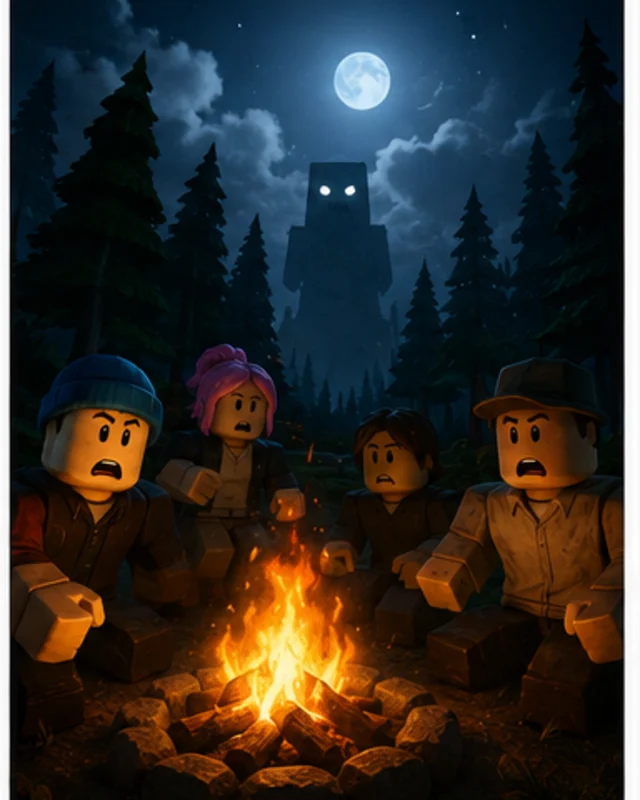The player role: Roblox Horror Game Maker