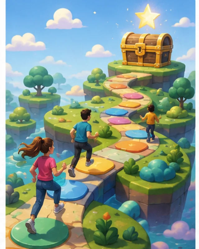 The first screen: Referral Game Maker