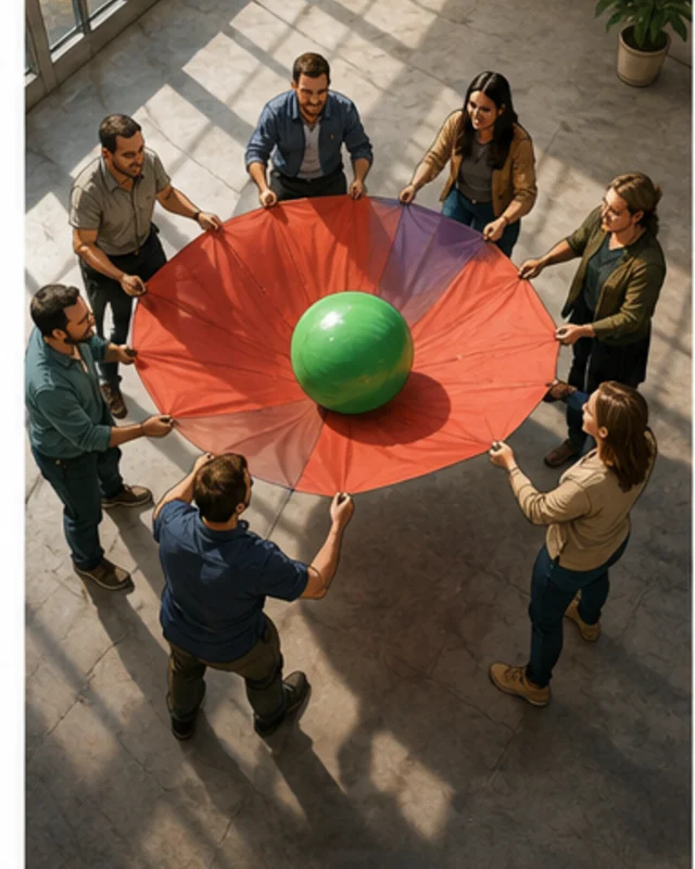 The feedback moment: Team Building Games