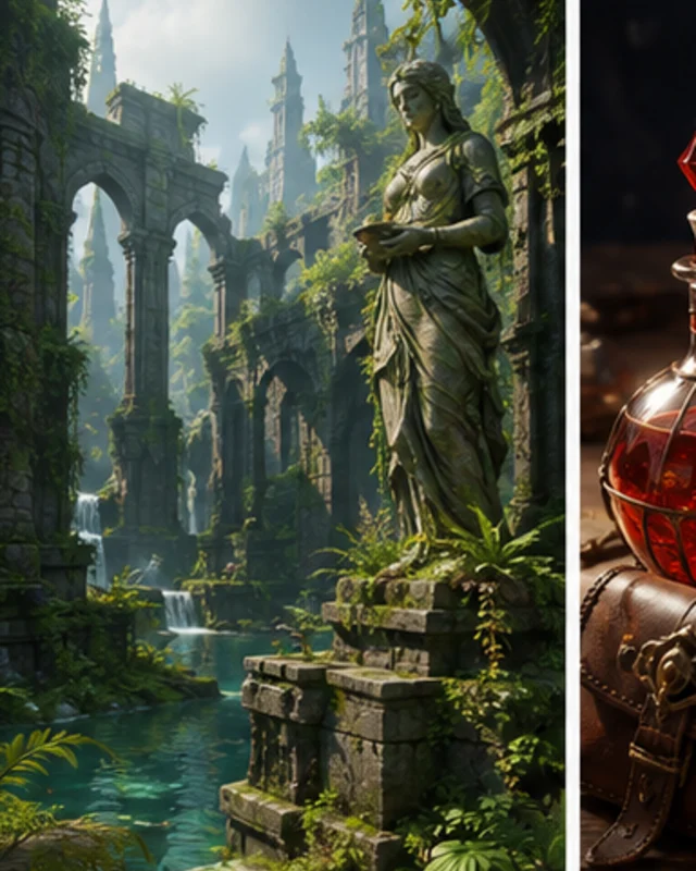 The visual reference: Image to 3D Game Asset