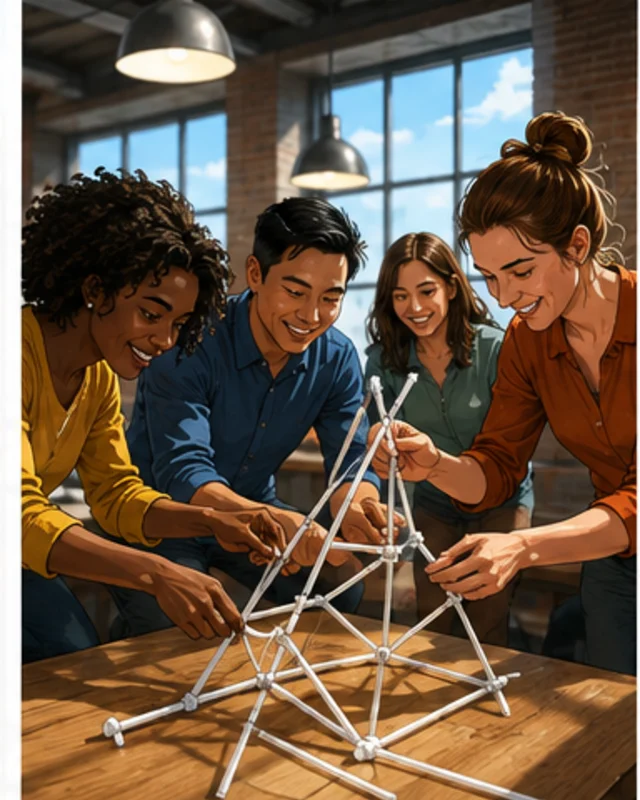 The work situation: Team Building Games