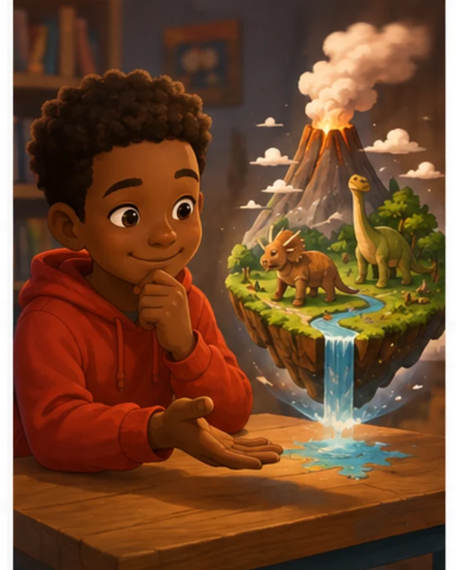 The learner action: Educational Game Maker