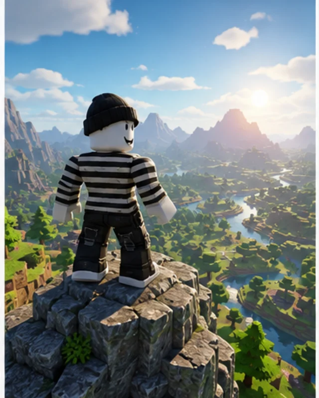 The map or space: Roblox Character Generator