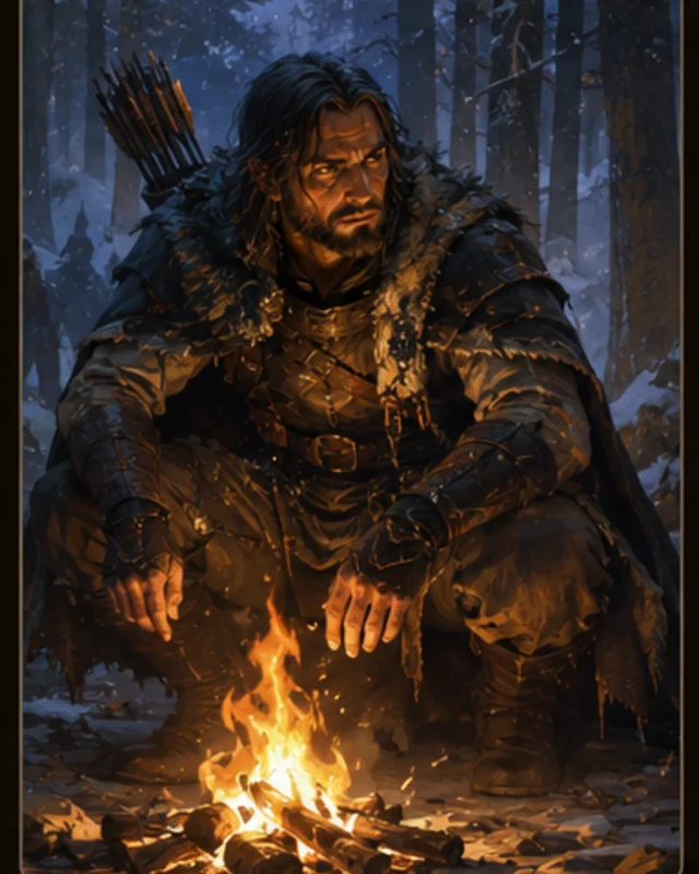 The visual language: AI NPC Generator