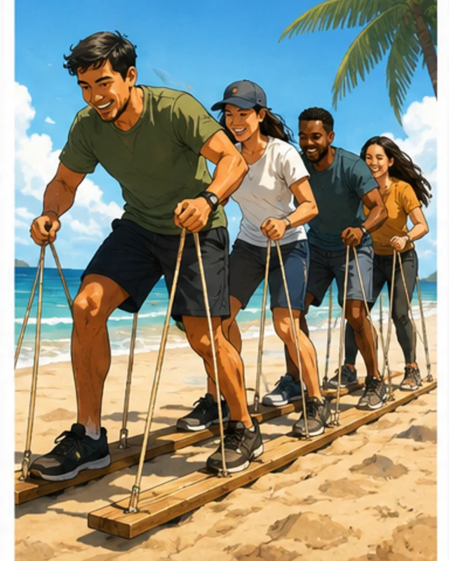 The decision point: Team Building Games