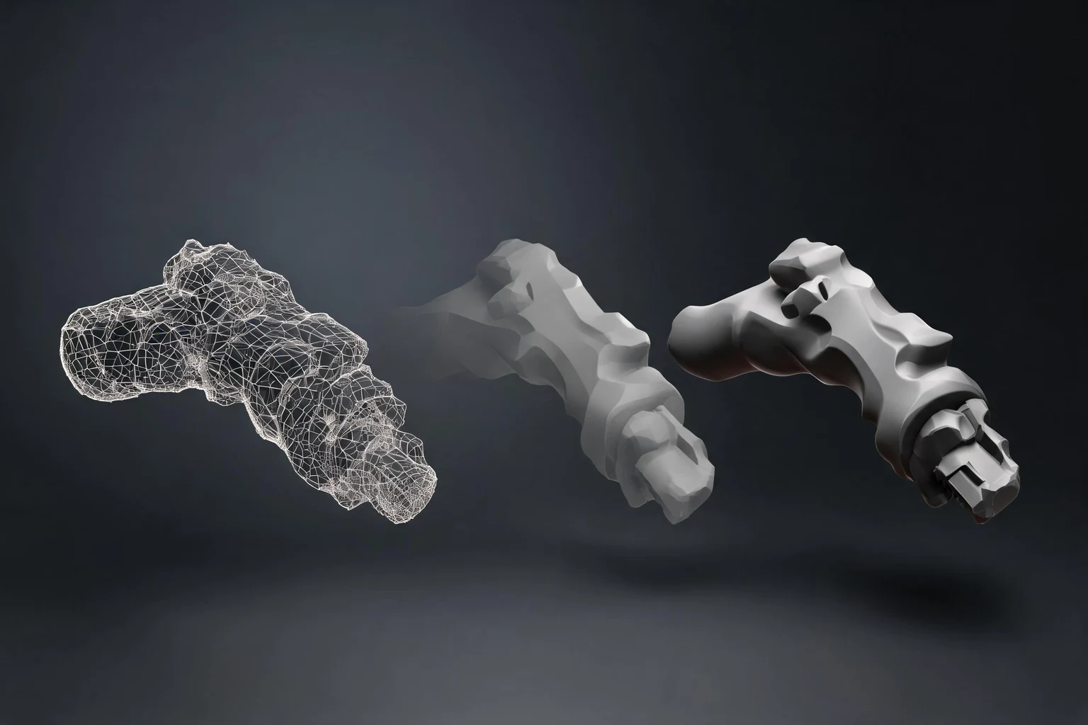 AI 3D Mesh Generator: Generate Clean 3D Meshes from Text concept visualization