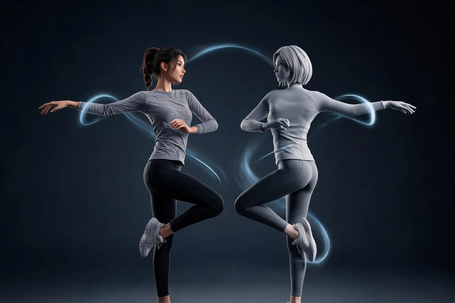 AI Motion Capture: Turn Video into 3D Animation concept visualization