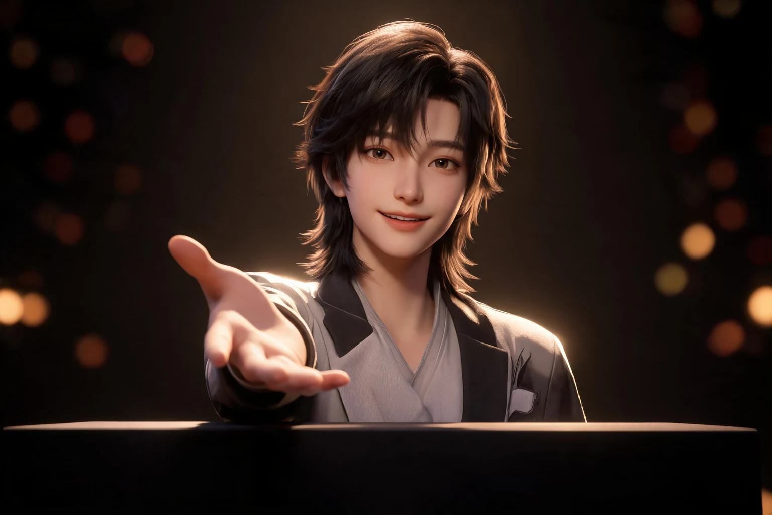 AI VTuber Model Maker: Create Your 3D VTuber Avatar concept visualization