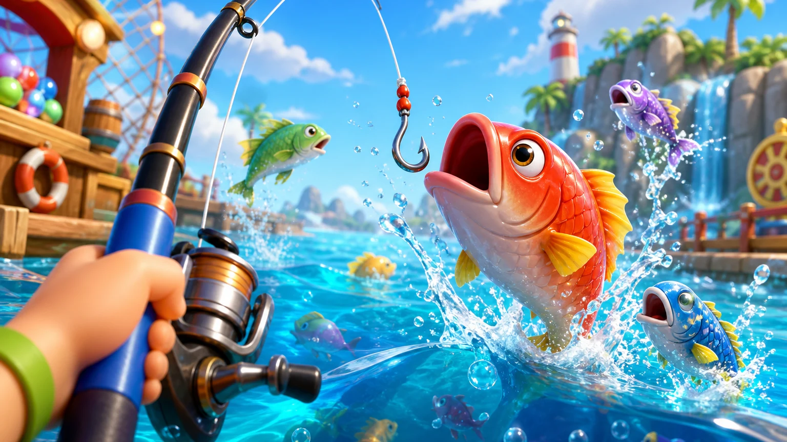 Hook a Fish Arcade cover