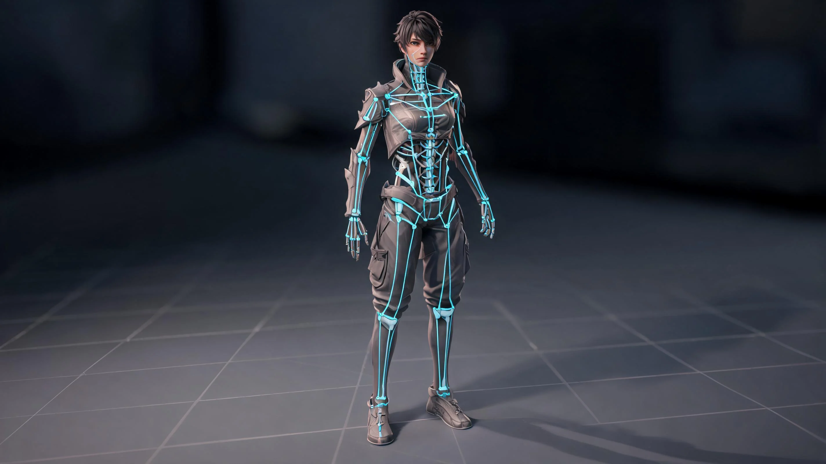 Prepare The Handoff illustration for 3D Character Binding