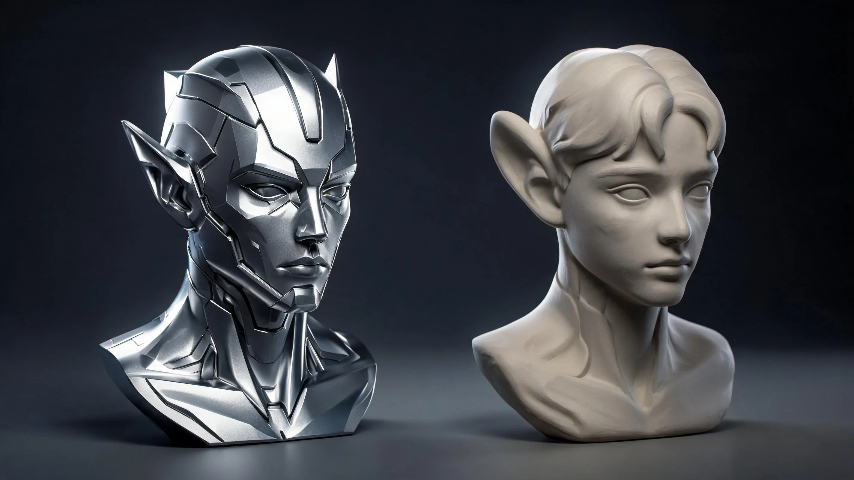 Compare Shape Variants illustration for 3D Model Generator
