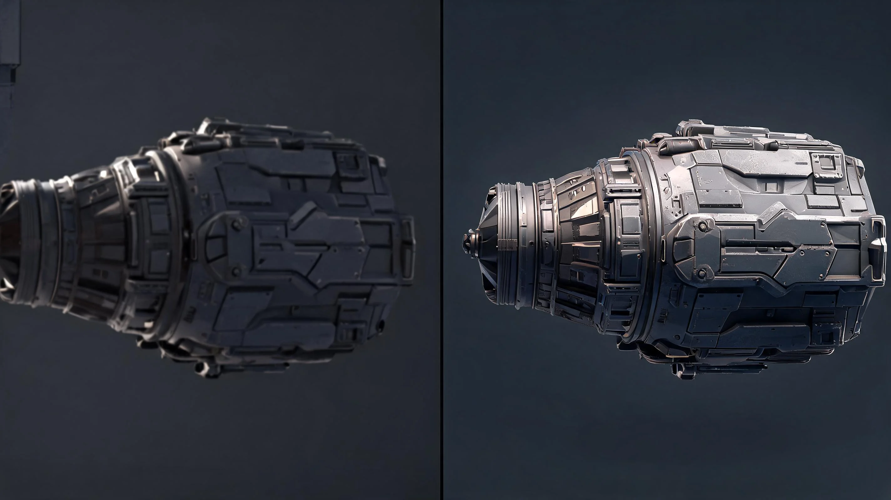 Sharper First-Pass Framing illustration for 3D Object Generator