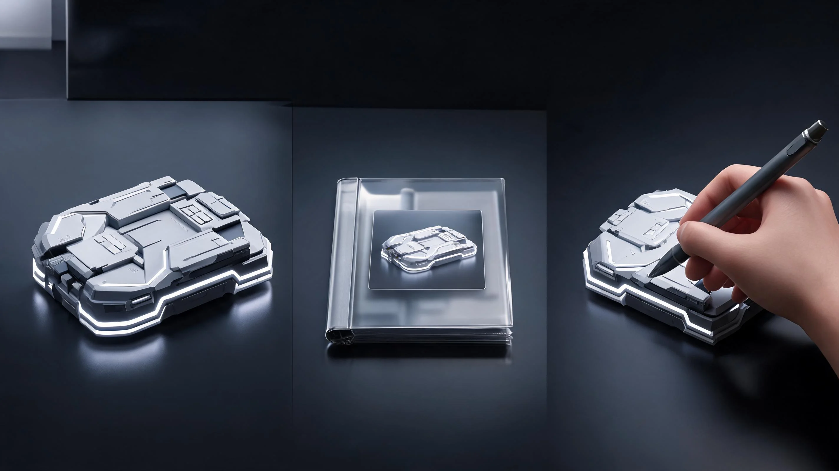 Prepare Production Handoff illustration for 3D Object Generator