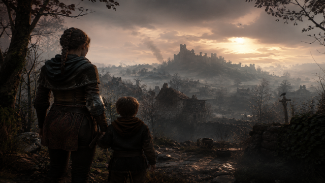 A Plague Tale Innocence original game remake reference artwork 3