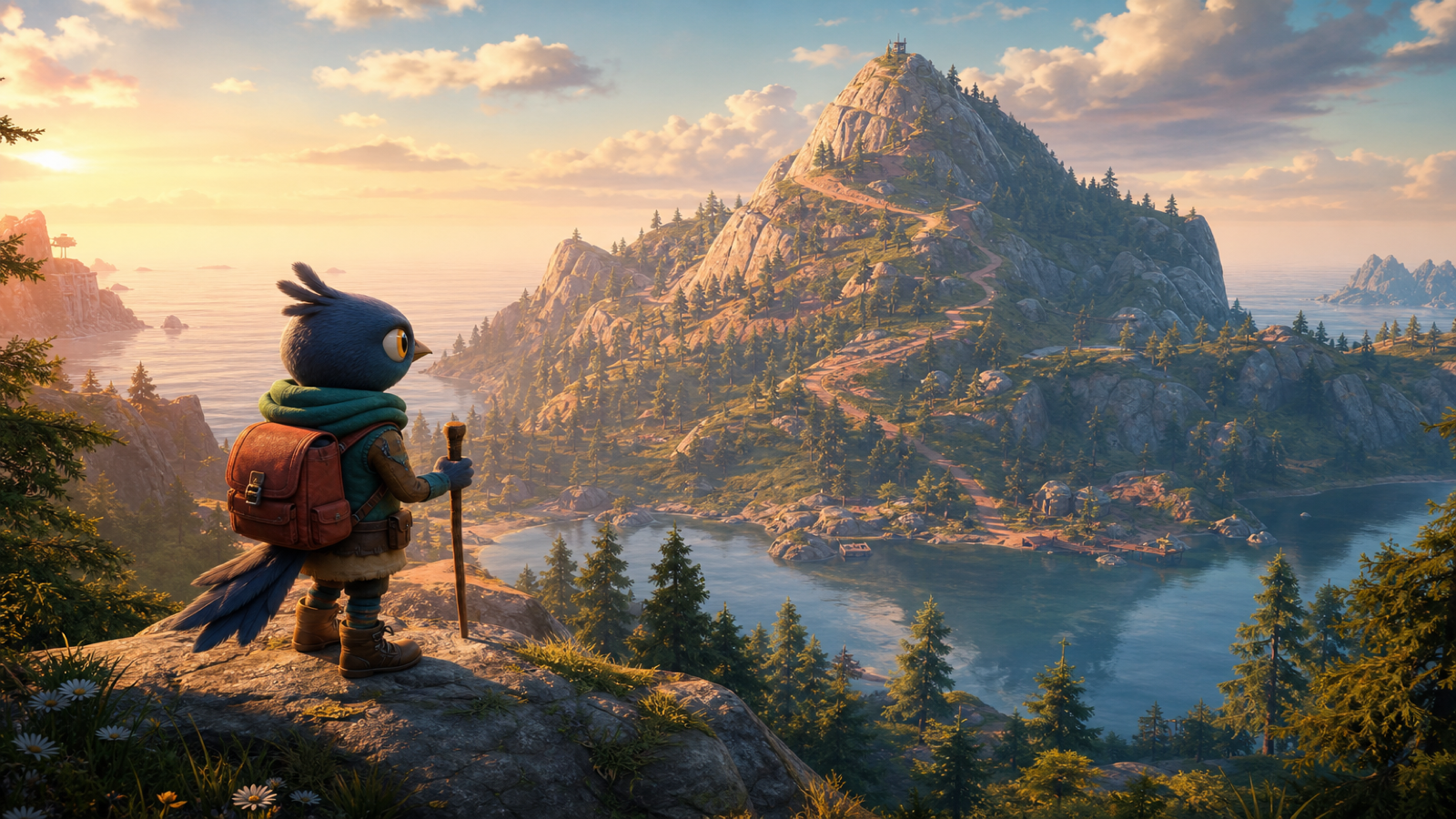 A Short Hike original game remake reference artwork 3
