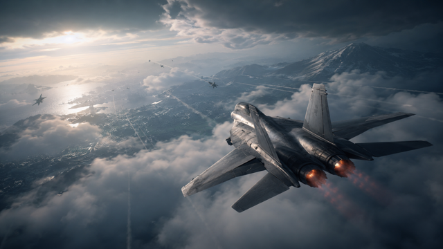 Ace Combat 7 Skies Unknown original game remake reference artwork 3