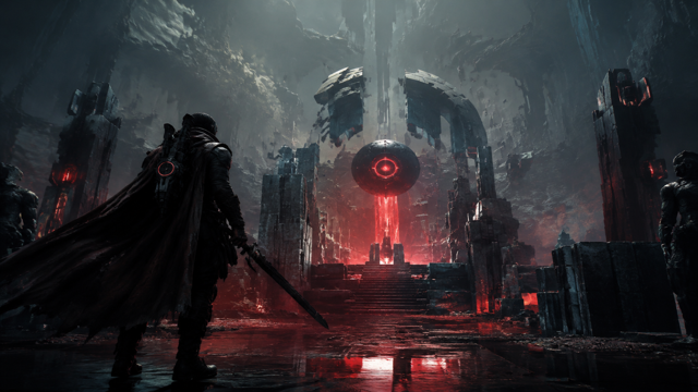 Aeon Must Die original game remake reference artwork 3